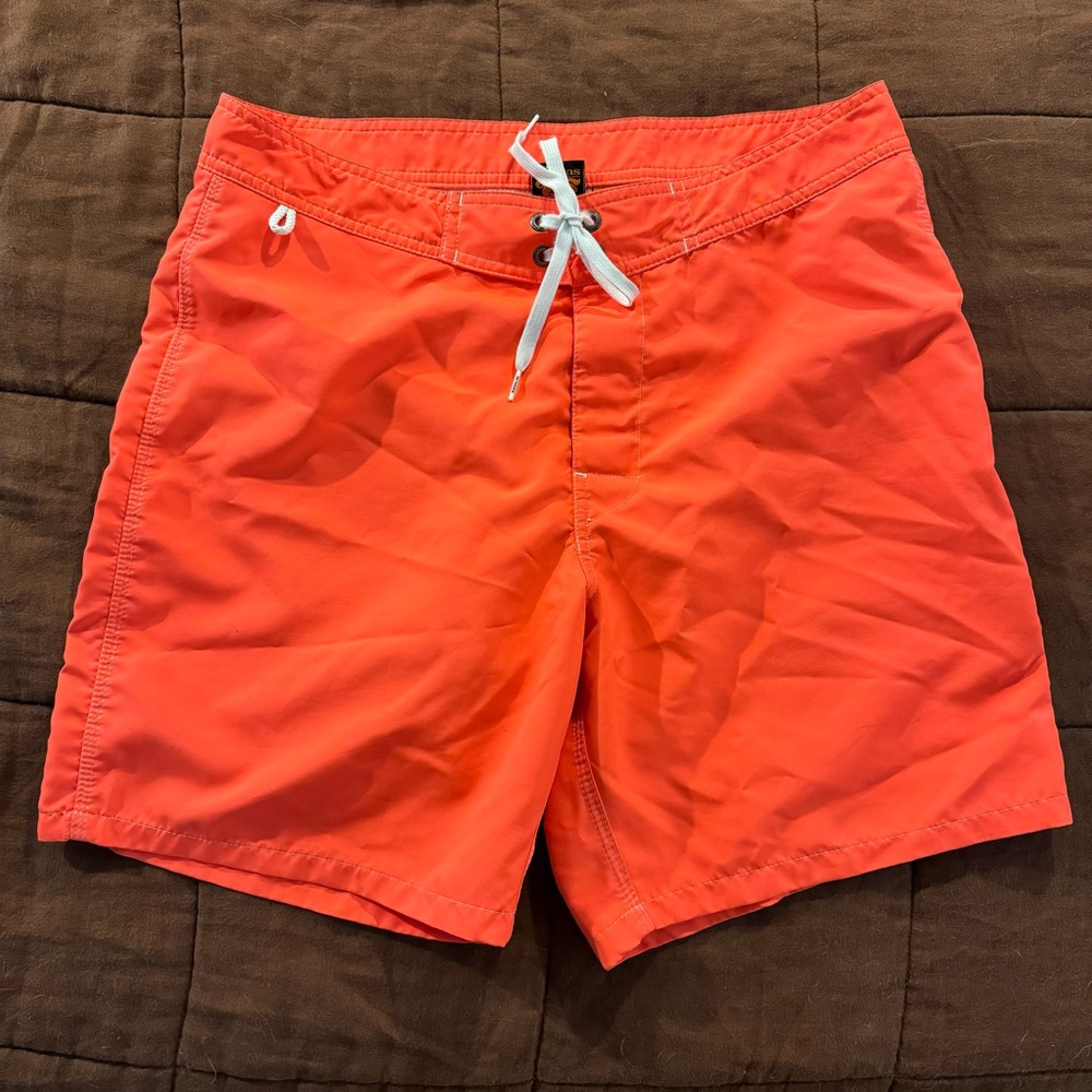 Sundek Men’s Board Shorts Size 32, 7in inseam